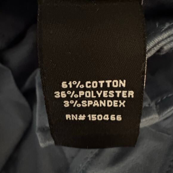 41 Hawthorn Women’s Slant Pocket Pants Blue Cotton Blend Mid Rise NWT Size 16 - Picture 7 of 8